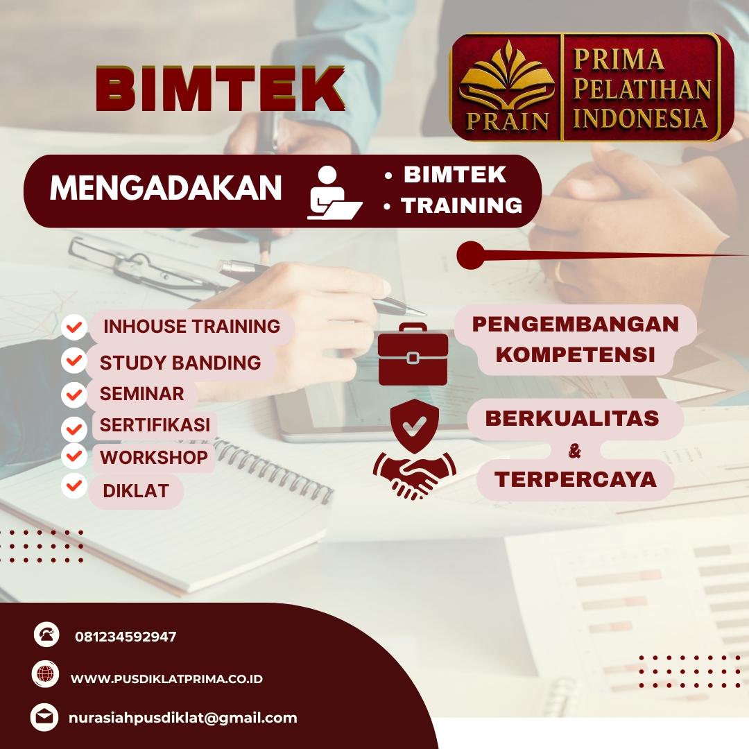 Bimtek Rekam Medis Rumah Sakit Terjadwal 2026-2027 - Pusdiklat Prima 2026